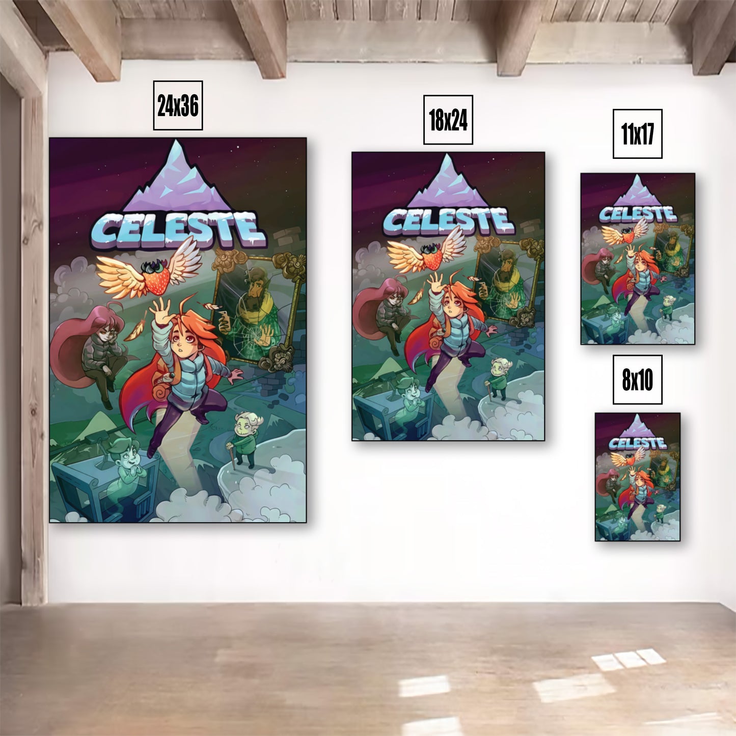 CelesteCoverArtPosterListingImage-MultiUpVarSizeRoom