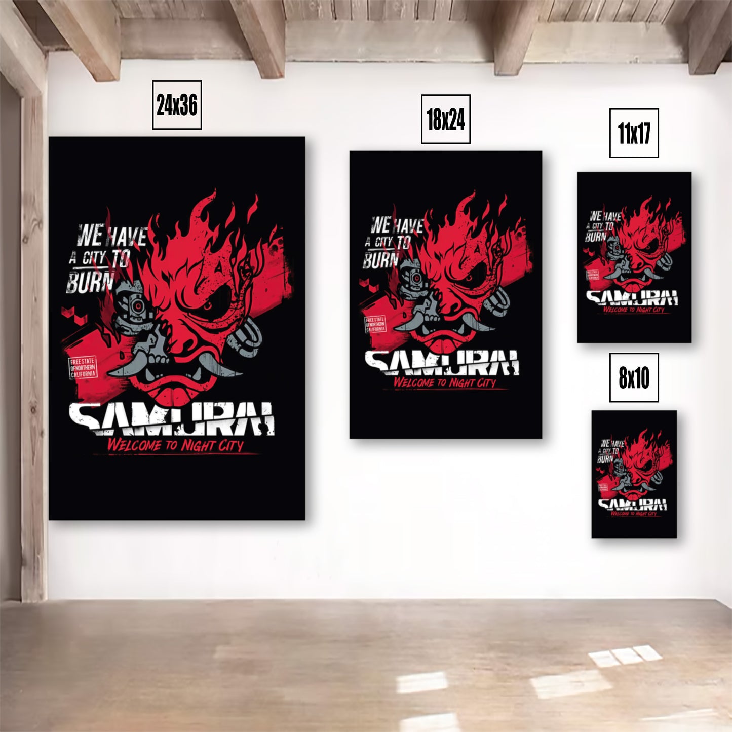 CPSamuraiLogoPosterListingImage-MultiUpVarSizeRoom