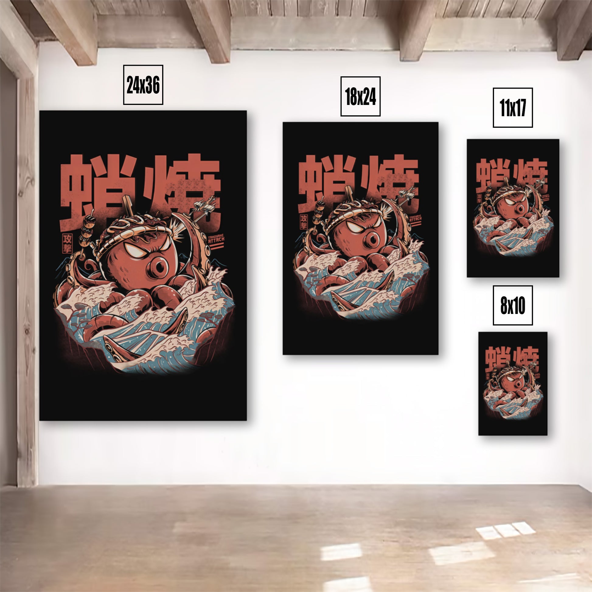 TakoyakiAttackPosterListingImage-MultiUpVarSizeRoom