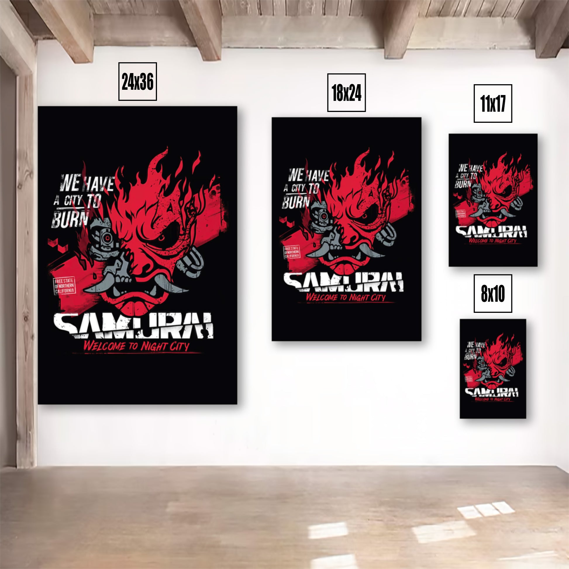 CPSamuraiLogoPosterListingImage-MultiUpVarSizeRoom